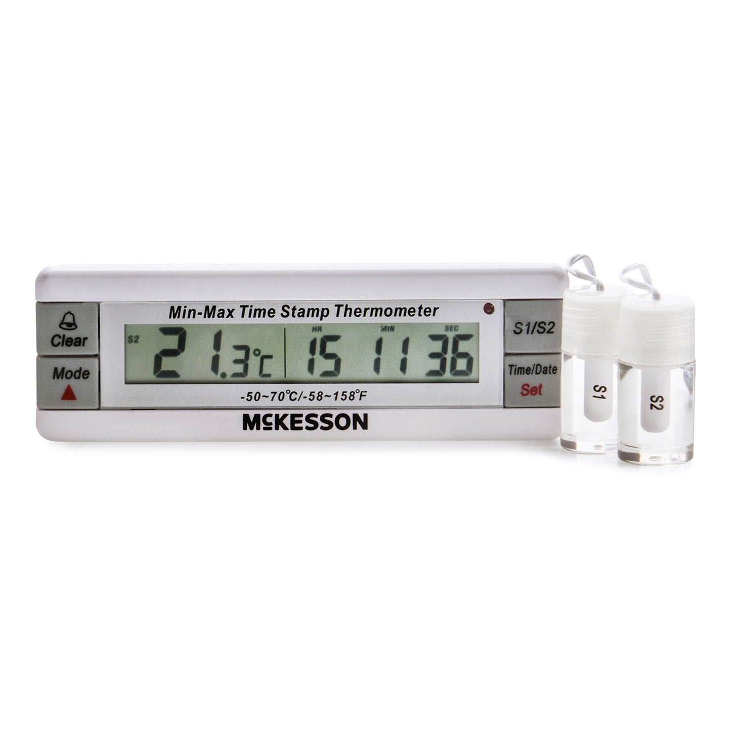 McKesson Refrigerator / Freezer Thermometer, -58° to +158° F (-50° to +70°C)