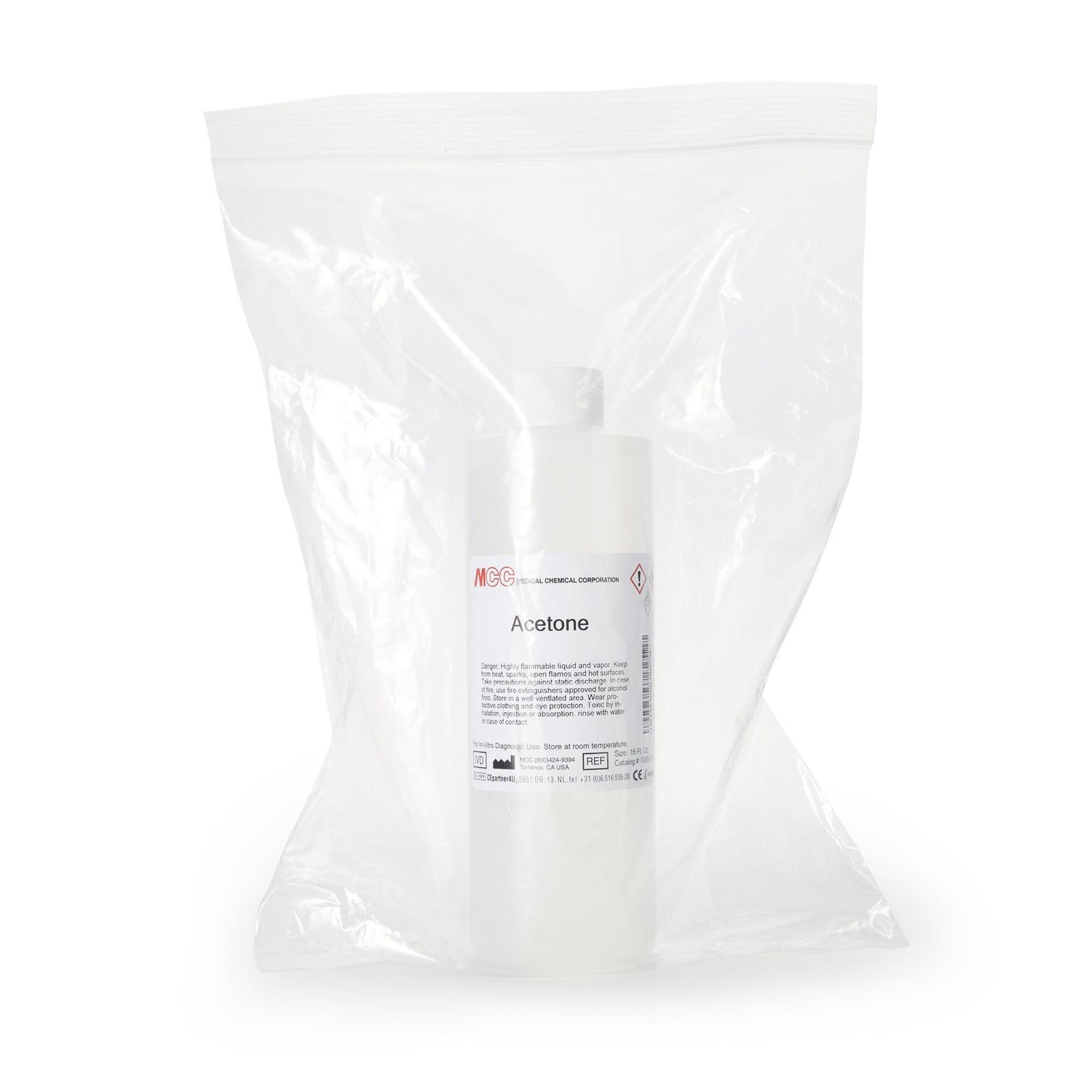 Medical Chemical Acetone Chemistry Reagent, 16-ounce Bottle