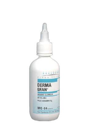 Gentell WC04 Dermagran General Purpose Wound Cleanser, 4 oz. Spray Bottle