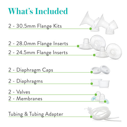 Evenflo® Advanced Breast Pump Replacement Parts Kit