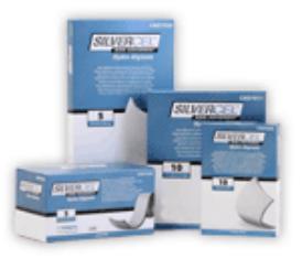 Solventum 900408 3M Silvercel Alginate Dressing with Silver, 4 x 8 Inch