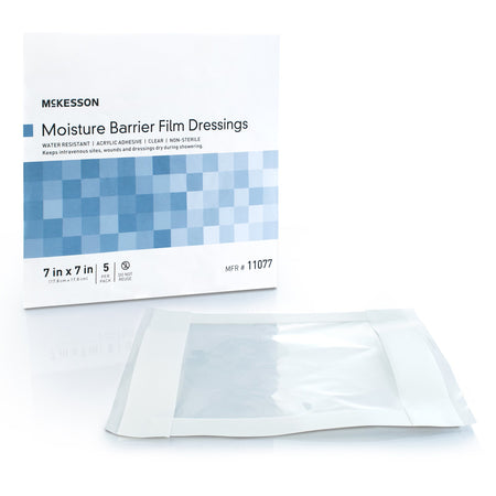 McKesson 11077 Wound Protector, Small, 7 x 7 Inch, 5 to 12 Inch Length, Clear