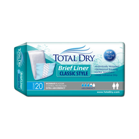 Secure Personal Care SP1571 TotalDry Moderate Extra Absorbency Bladder Control Pad