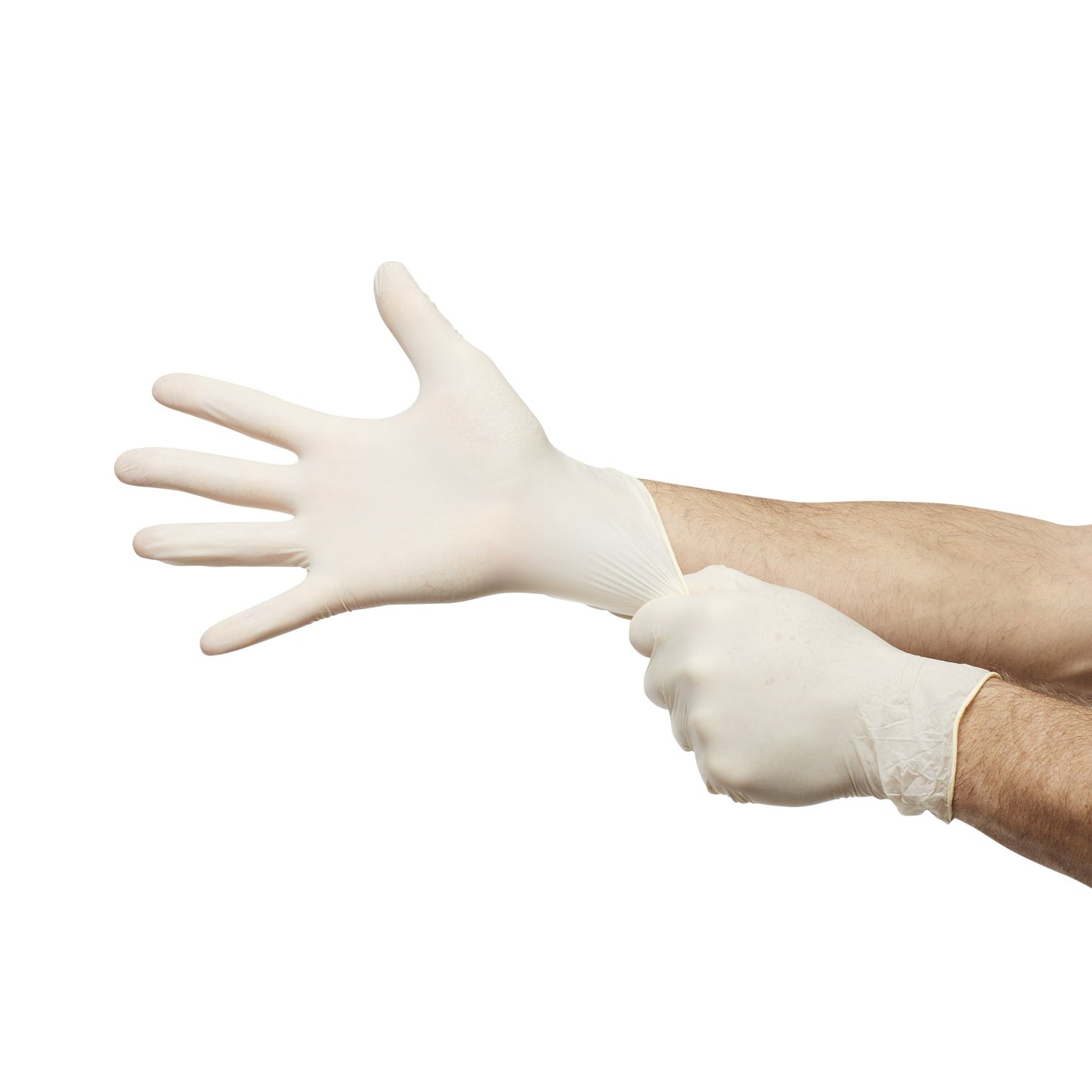 Trilon 2000® PF with MC3® Stretch Vinyl Exam Glove, Medium, Ivory