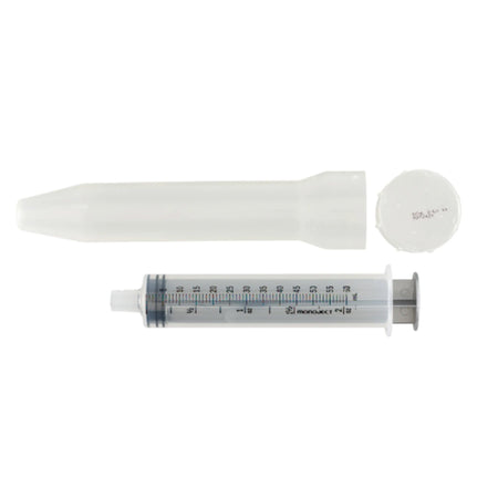 Cardinal 8881560265 Monoject Irrigation Syringe, 60 mL, Flat Top Style, Toomey Type Tip