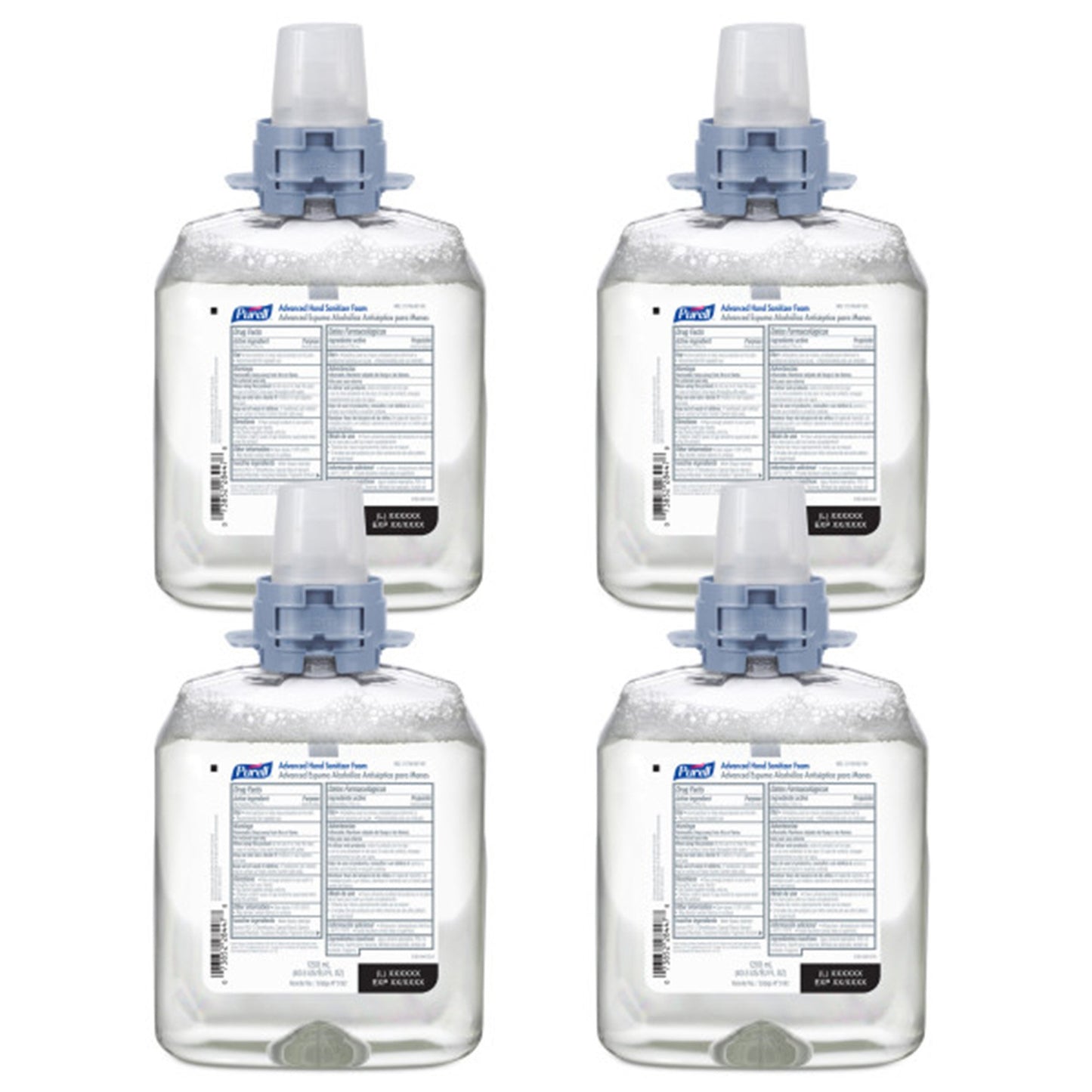 Hand Sanitizer Purell® Advanced 1,200 mL Ethyl Alcohol Foaming Dispenser Refill Bottle