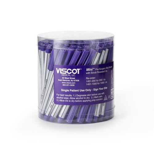 Viscot Mini Gentian Violet Skin Marker, Regular Tip, Non-Sterile - 1451-200 by Viscot Industries product image
