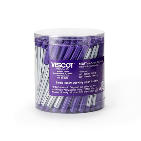 Viscot Mini Gentian Violet Skin Marker, Regular Tip, Non-Sterile - 1451-200 by Viscot Industries product image