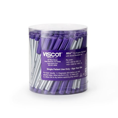 Viscot Mini Gentian Violet Skin Marker, Regular Tip, Non-Sterile - 1451-200 by Viscot Industries product image