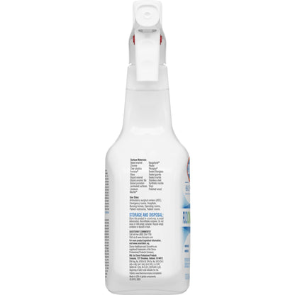Clorox Healthcare® Fuzion™ Cleaner Disinfectant, 32-ounce Spray Bottle