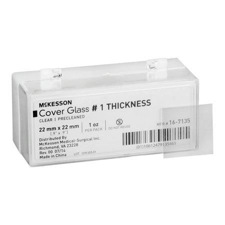 McKesson 16-7135 Cover Glass, 22 x 22 mm