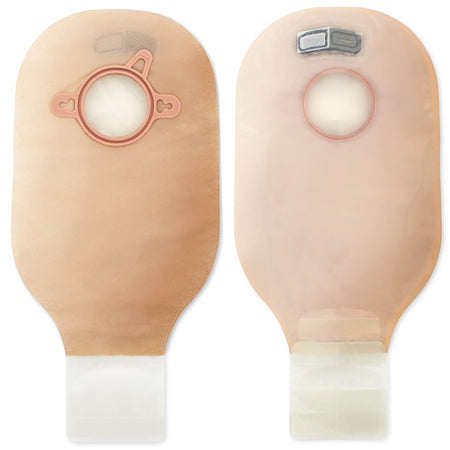 Hollister 18184 New Image 2-Piece Beige Colostomy Pouch, Pre-cut to Fit 70mm Stomas