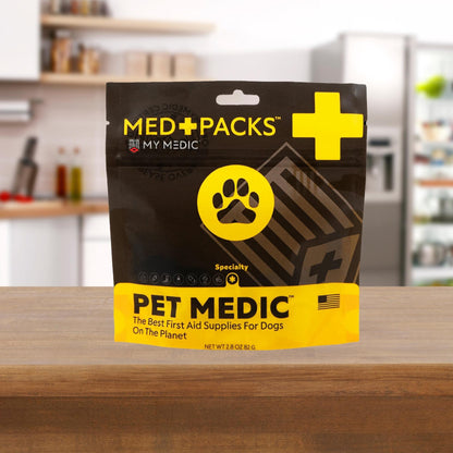 Med Packs™ First Aid Kit for Pets – Dog Injury Supplies in Portable Pouch