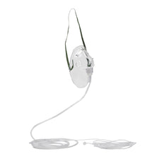 Oxygen Mask Elongated Style Adult Adjustable Head Strap