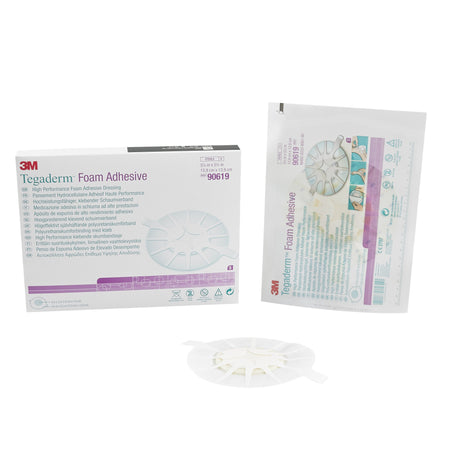 Solventum 90619 3M Tegaderm High Performance Adhesive w/ Border Foam Dressing