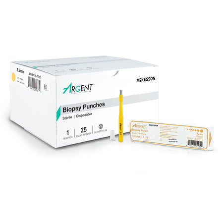 McKesson 16-1312 Biopsy Punch Argent Dermal 3.5 mm