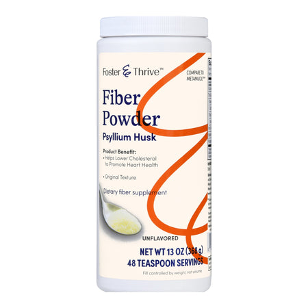 McKesson 1093995616 Foster & Thrive Fiber Powder Original Texture Unflavored
