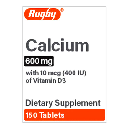 Major Pharmaceuticals 80681013900 Joint Health Supplement Calcium / Vitamin D3 Tablet 150 per Bottle