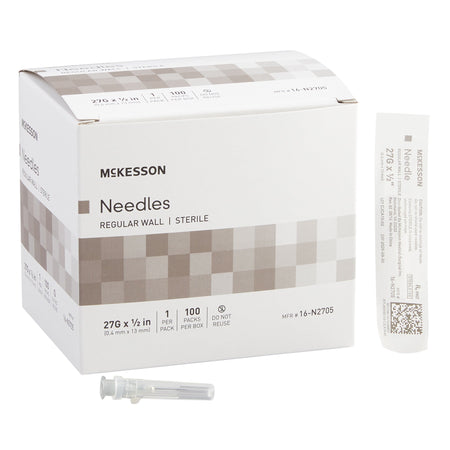 McKesson Hypodermic Needle, 27 Gauge, 1/2 Inch by McKesson Brand product image
