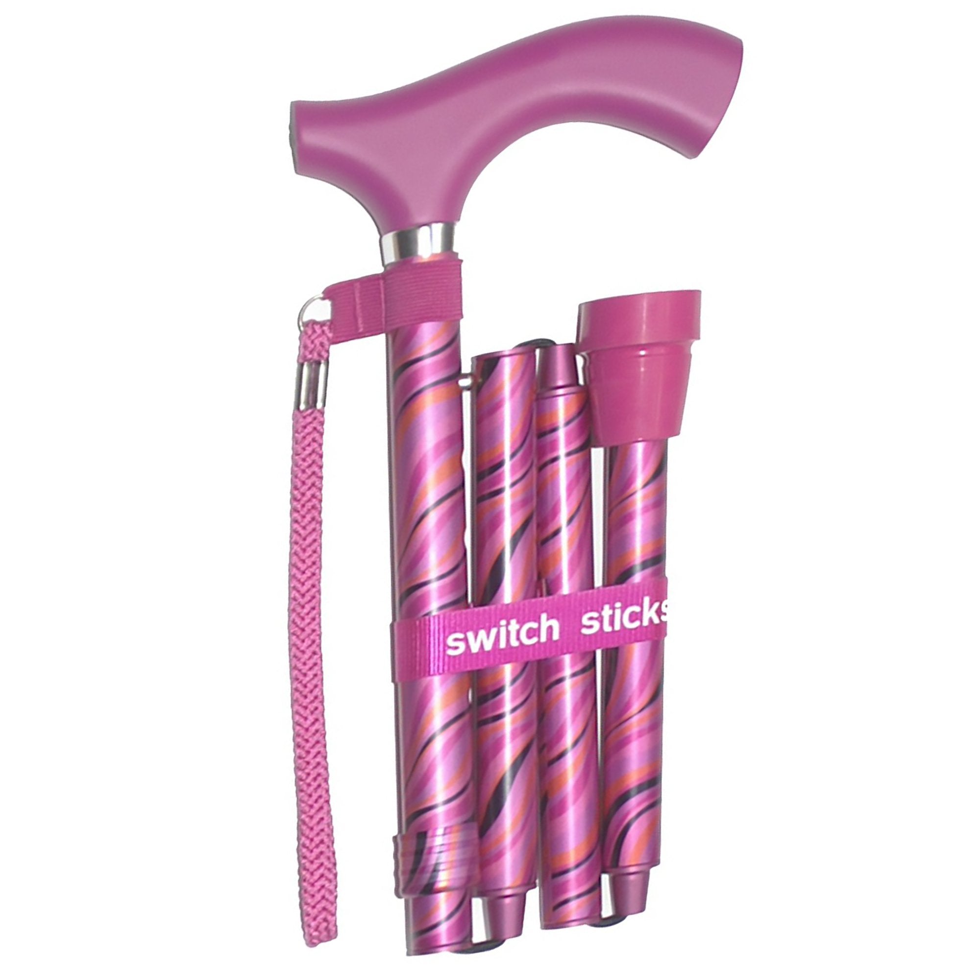 Switch Sticks® Folding Cane, Tango Print, 32 to 37 Inch Height ...