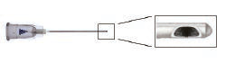 AirTite TSK2250SG Aesthetic Microcannula SteriGlide 50 mm Length 22 Gauge