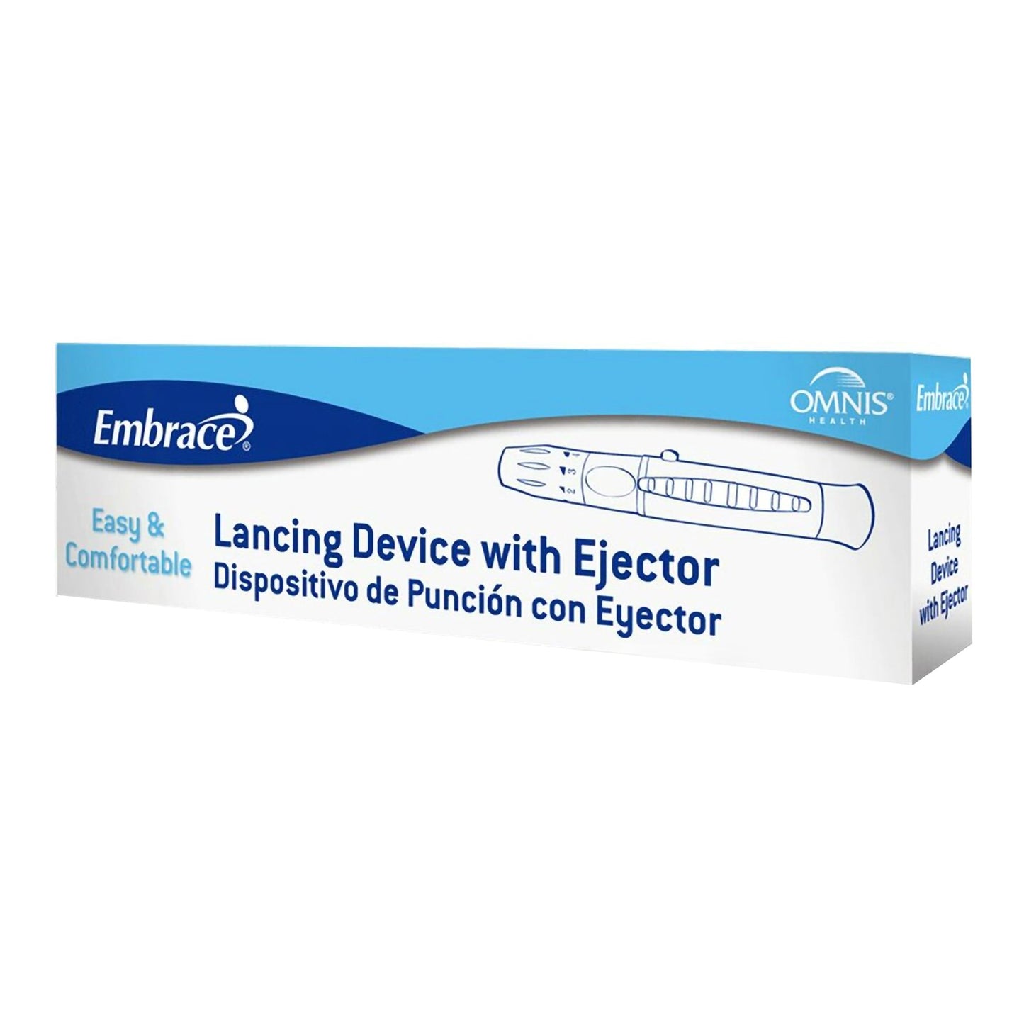 Embrace® Lancing Device with Ejector
