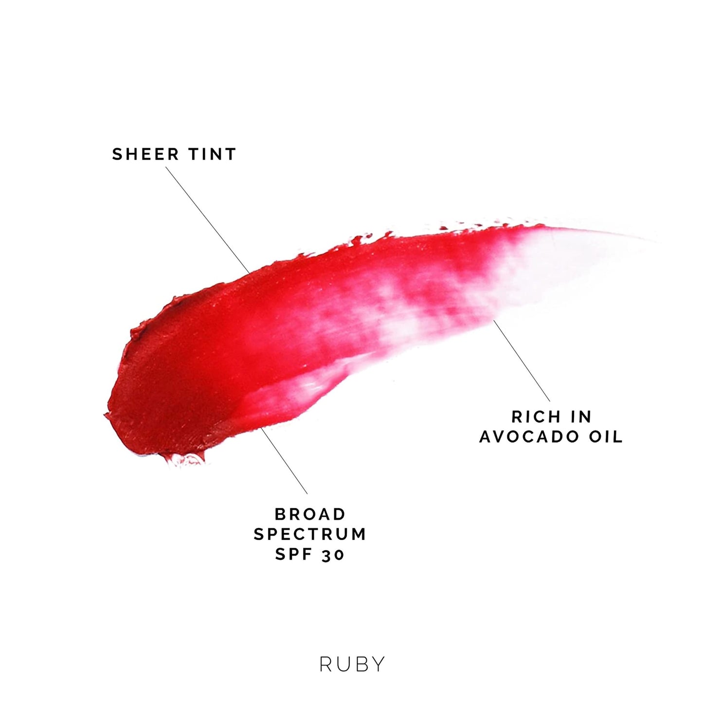 MDSolarSciences® Hydrating Sheer Lip Balm, Ruby (Red)