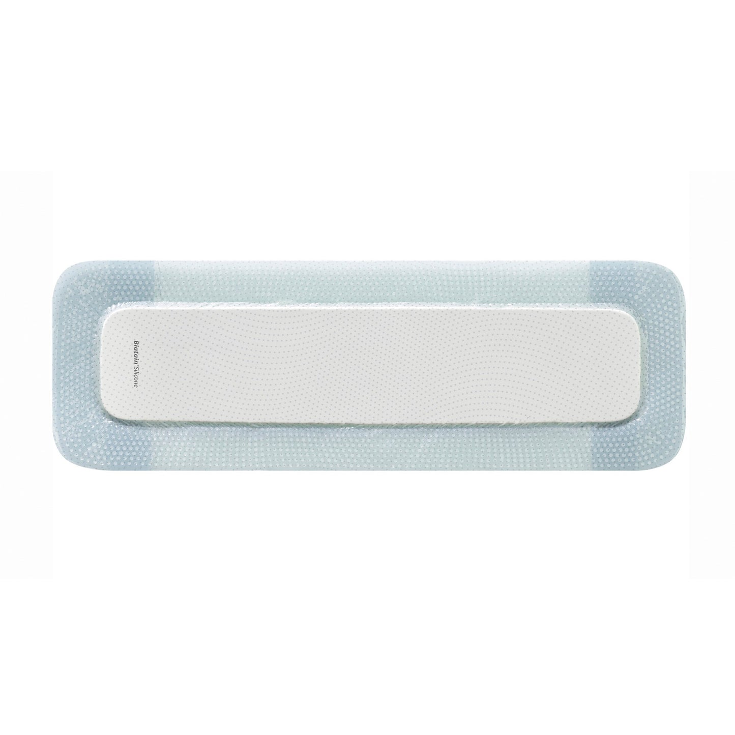 Foam Dressing Biatain® Silicone 4 X 12 Inch With Border Film Backing Silicone Adhesive Rectangle Sterile