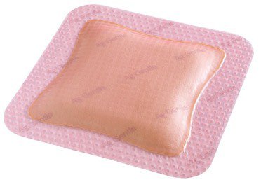 Smith & Nephew 66800454 Allevyn Ag Gentle Border Silver Foam Dressing, 7 x 7 Inch