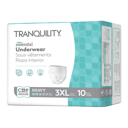Tranquility 2609 Essential Underwear, Heavy, 3X-Large