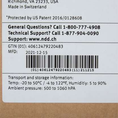 McKesson Lumeon™ Flow Tube Mouthpiece for use w/ EasyOne Air Spirometery System