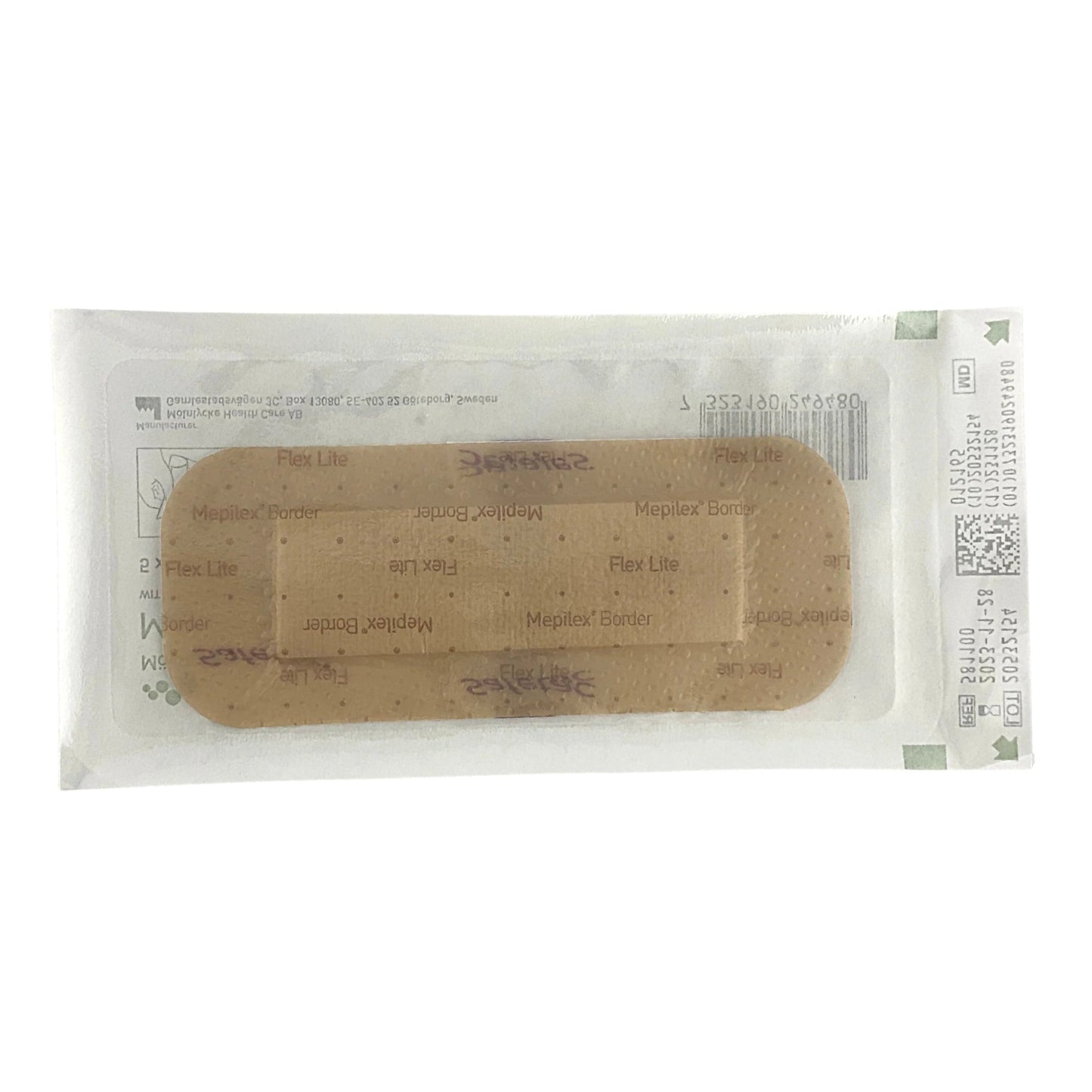 Mepilex® Border Flex Lite Silicone Foam Dressing, 2 x 5 Inch