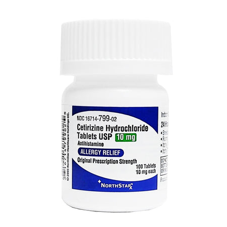NorthStar Rx 16714079902 Cetirizine Antihistamine