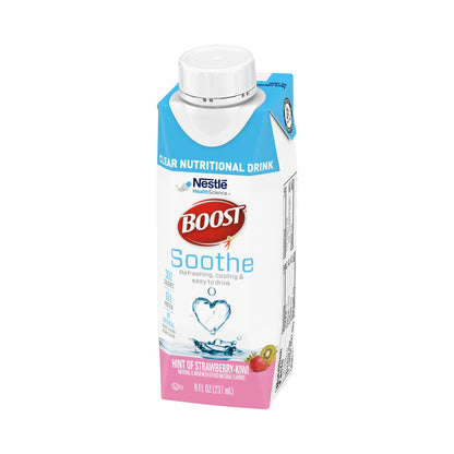 Boost® Soothe Strawberry Kiwi Clear Nutritional Drink, 8-ounce carton
