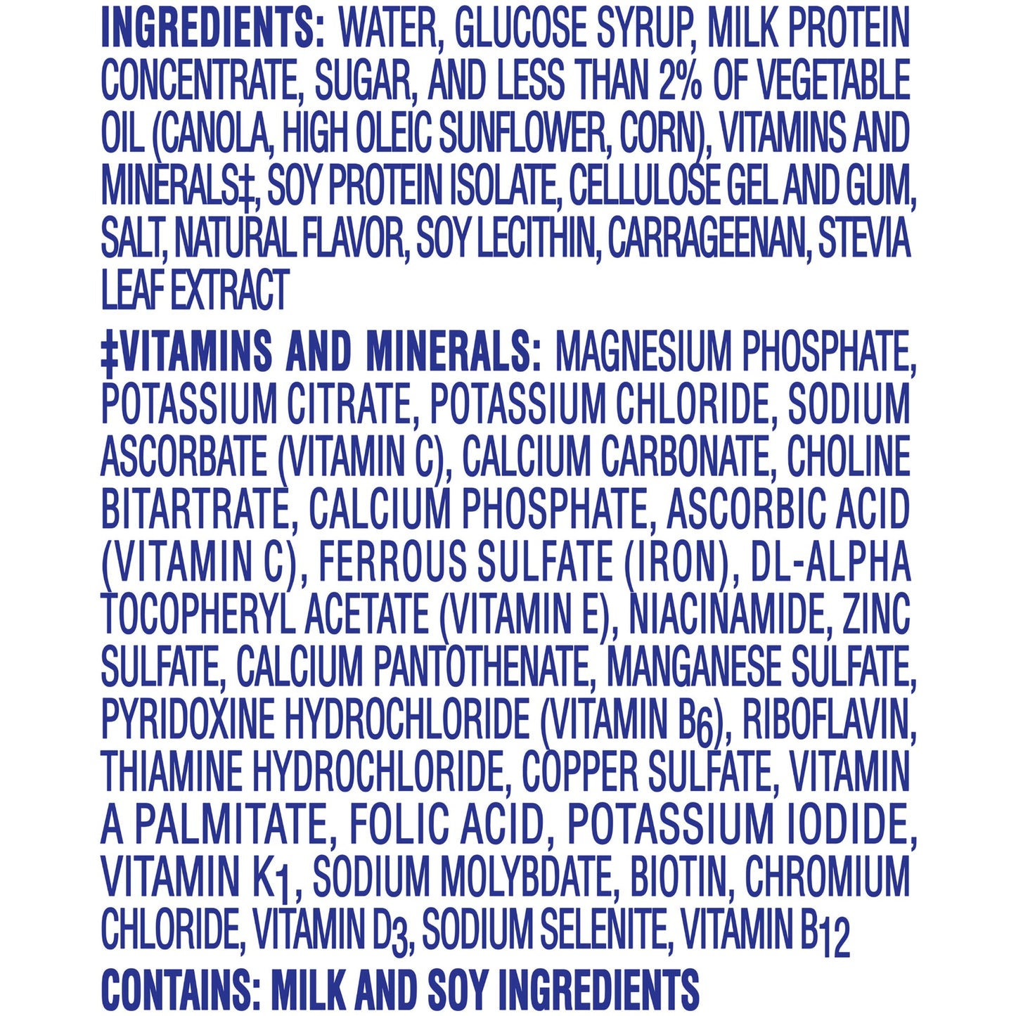 Carnation Breakfast Essentials® Vanilla Nutritional Drink, 8-ounce bottle