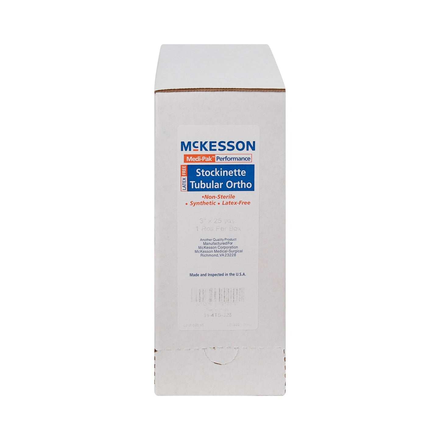 McKesson White Polyester Tubular Stockinette, 3 Inch x 25 Yard