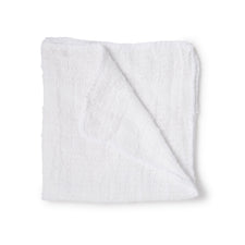 Washcloth 12 X 12 Inch White Reusable