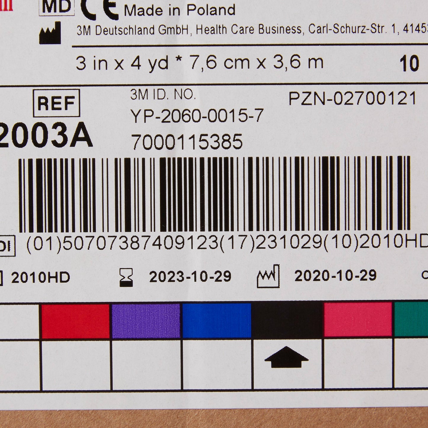 3M™ Scotchcast™ Plus Black Cast Tape, 3 Inch x 4 Yard