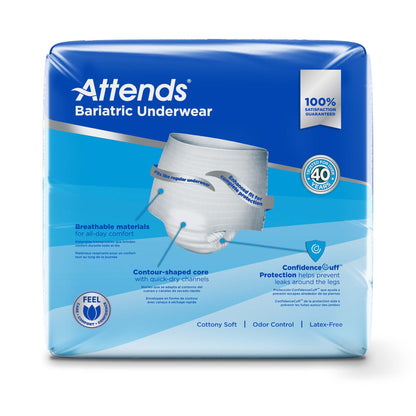Attends® Bariatric Protective Underwear, 2X-Large