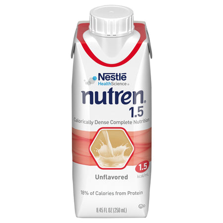 Nestle Healthcare Nutrition 7.99E+11 Nutren 1.5 Tube Feeding Formula, 8.45 oz. Carton