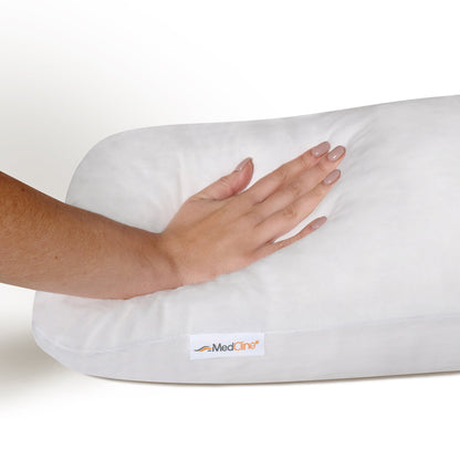 MedCline Therapeutic Body Pillowcase, White, Medium/Large