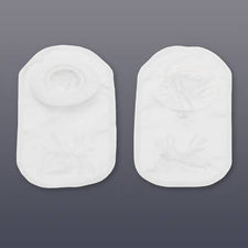 Pouchkins™ One-Piece Closed End Transparent Colostomy Pouch, up to 15mm Stomas