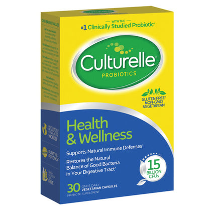Probiotic Dietary Supplement Culturelle® 30 per Box Capsule