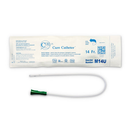 ConvaTec M14U Cure Catheter Urethral Catheter, 14 Fr., Male, Straight