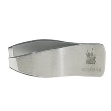 Integra Lifesciences Miltex Cilia Forceps, Swiss, OR Grade, German Stainless Steel, NonLocking, Thumb Handle, Straight, Smooth Tip, NonSterile, 3¾