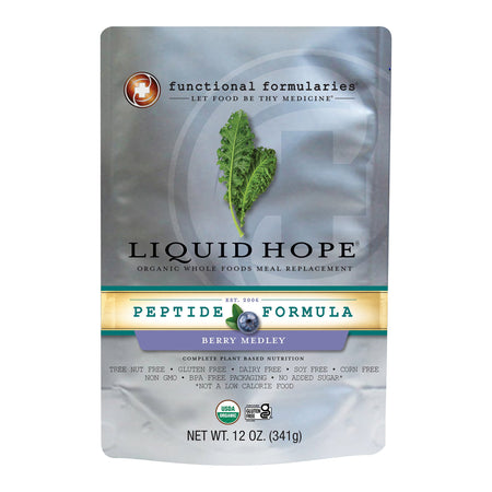Oral Supplement Liquid Hope Peptide Formula Berry Medley Flavor Liquid 12 oz. Pouch by Nutritionals Medicinals product image