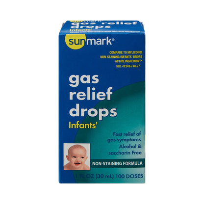 sunmark® Simethicone Infant Gas Relief, 1-ounce dropper bottle