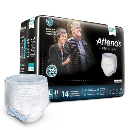 Attends ALI-UW40 Premier Underwear, Extra Large