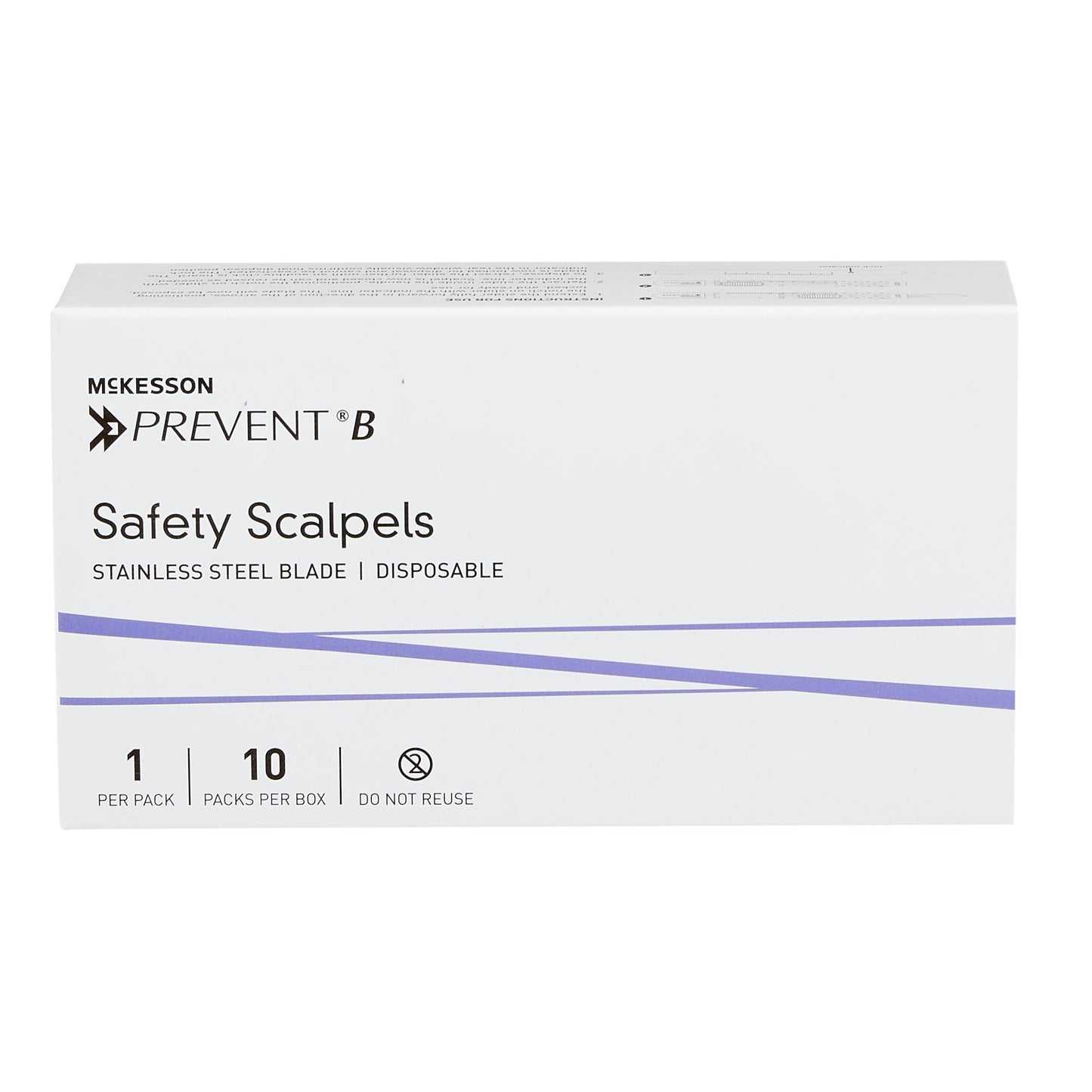 McKesson Prevent® B Safety Scalpel, Size 10