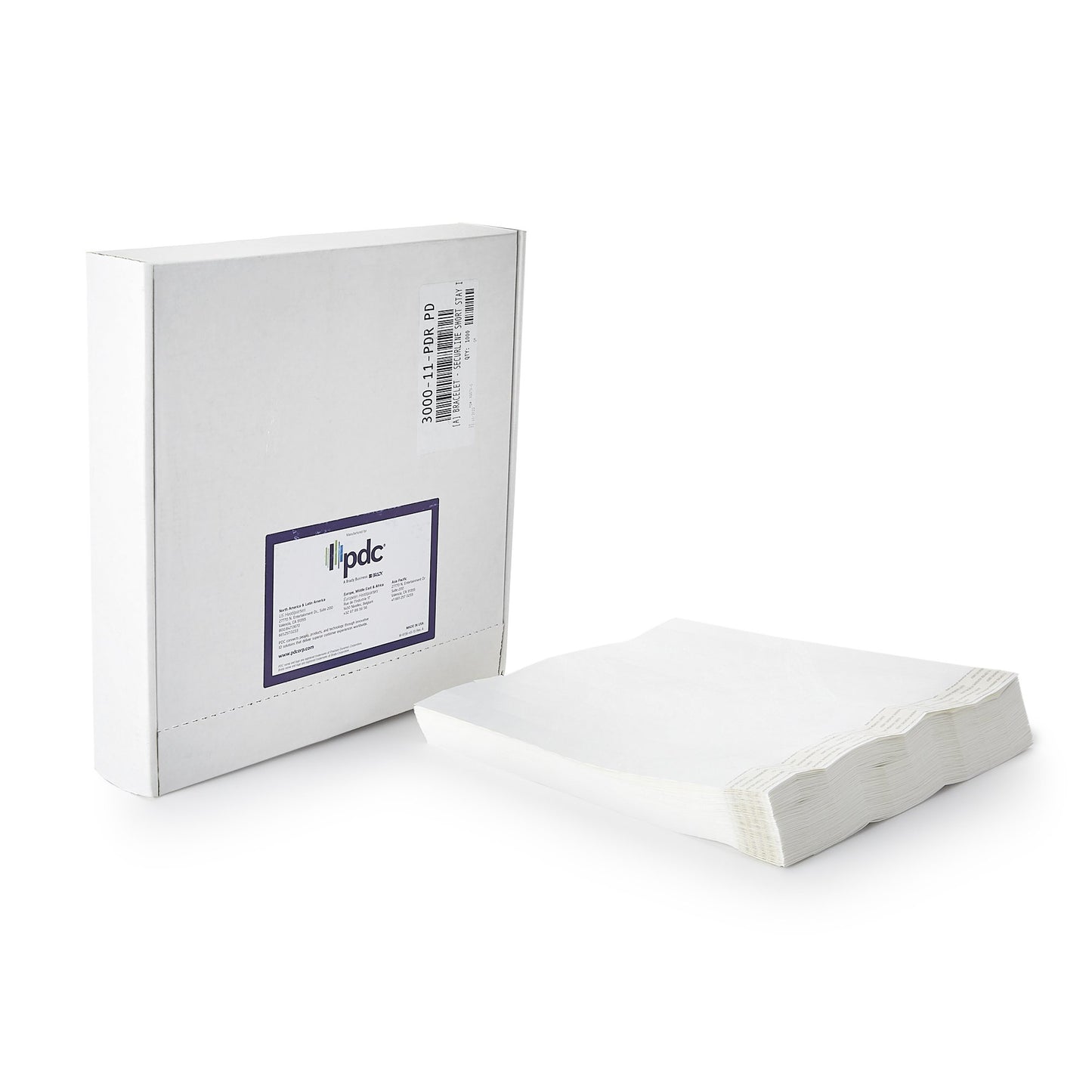 ShortStay® Identification Band, 12 – 13 Inch, White